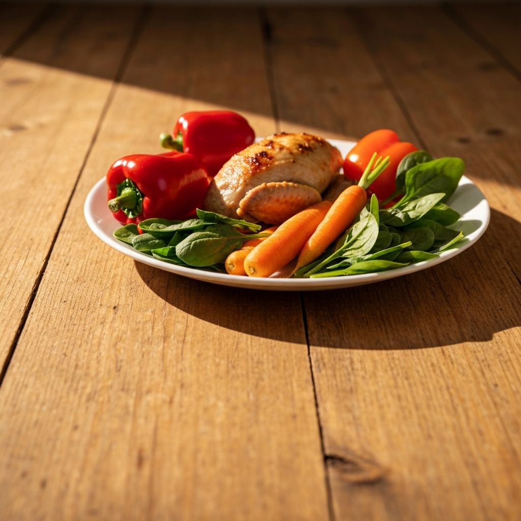 O farfurie simplă și plăcută